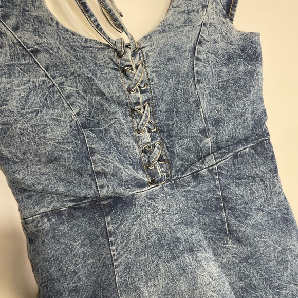 The People VS Stormi Denim Dress - Picture 9 of 10